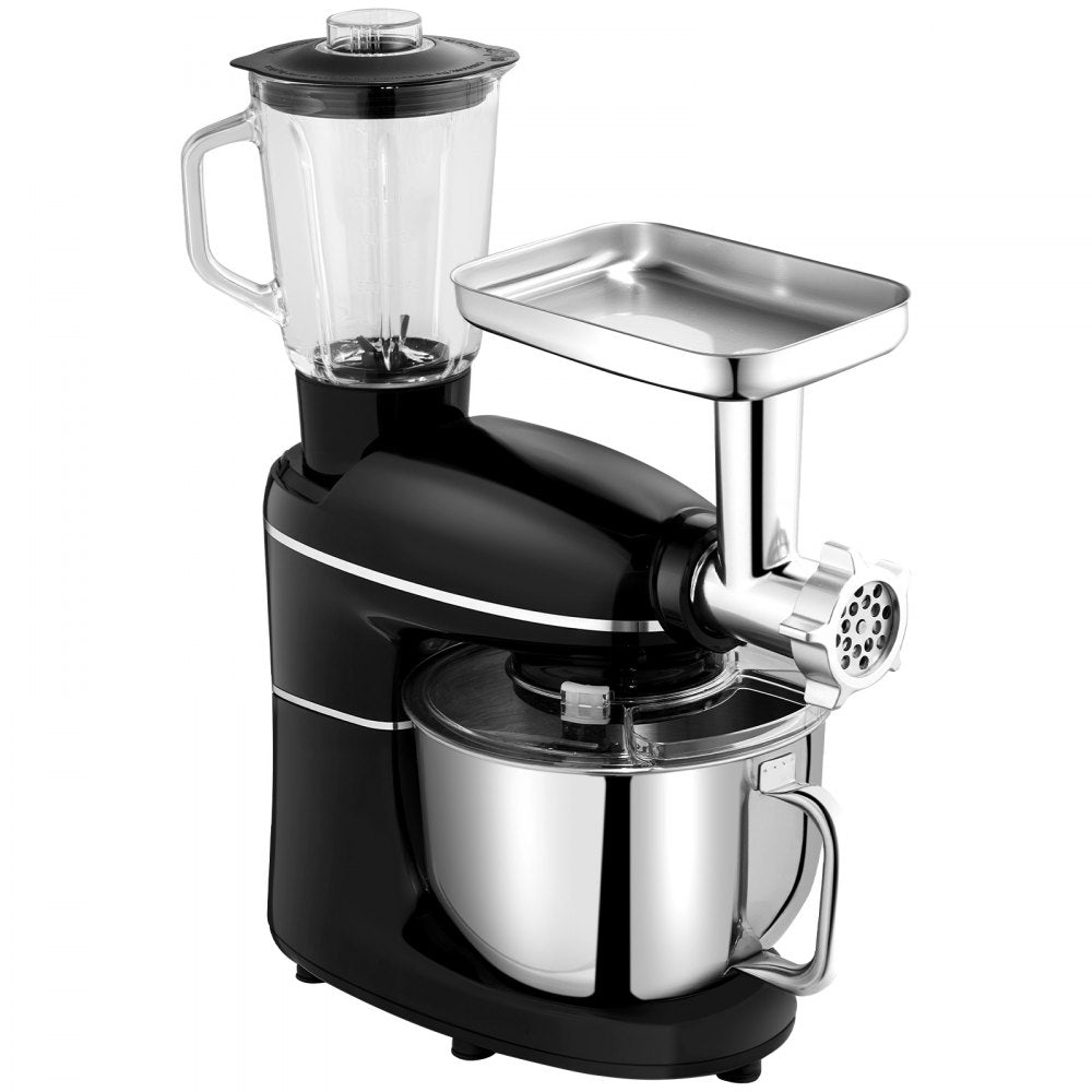 SM-1504NBM - 5.9qt Durable Stand Mixer with 6 Speeds & Attachments