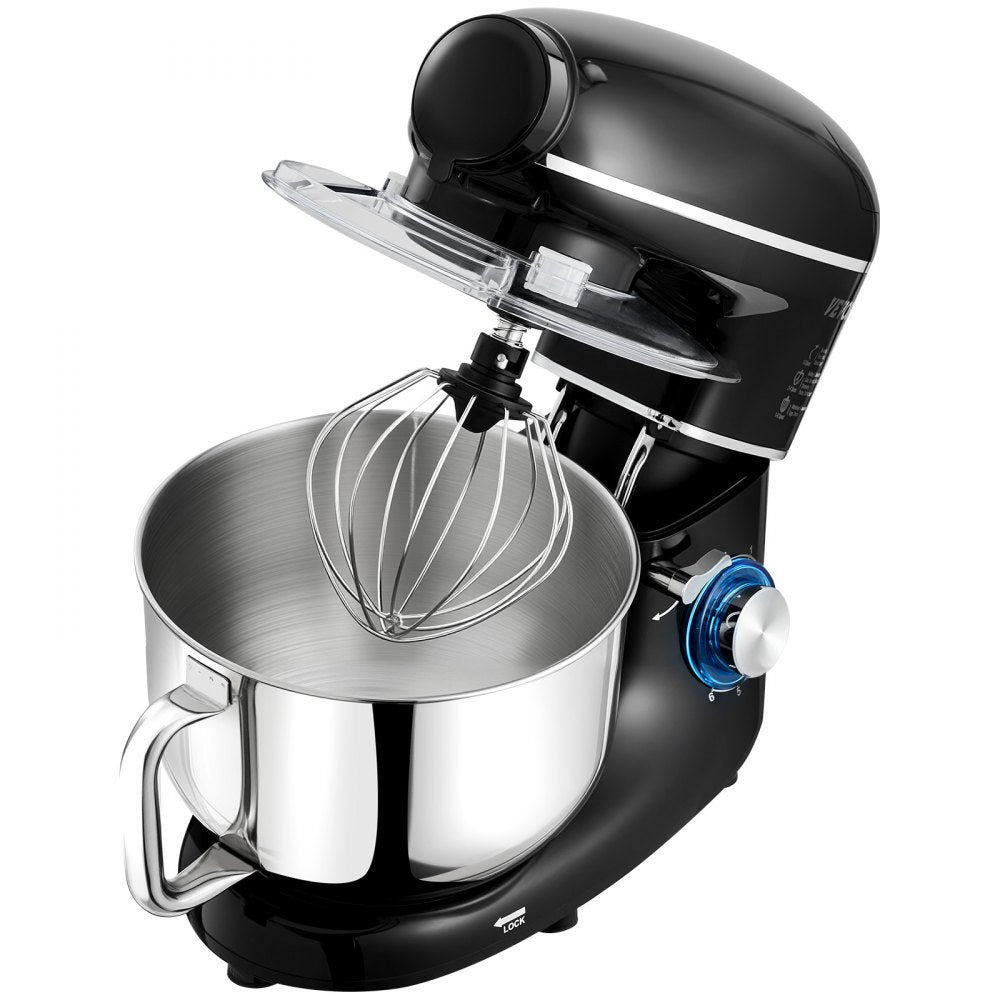 SM-1504NBM - 5.9qt Durable Stand Mixer with 6 Speeds & Attachments