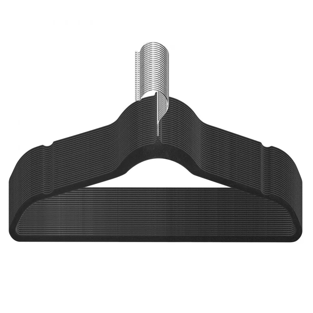 ZR048 - 50 Pack Velvet Hangers, 0.2in Thin, 11lbs Capacity