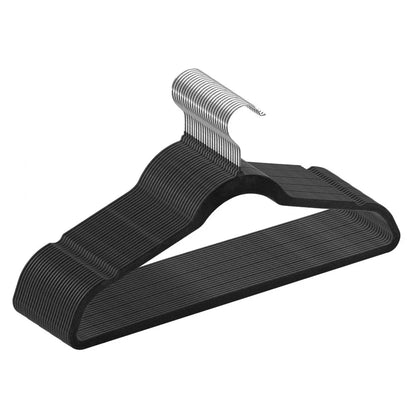 ZR048 - 50 Pack Velvet Hangers, 0.2in Thin, 11lbs Capacity
