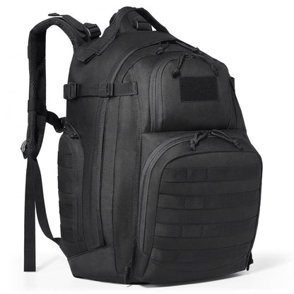 BK-2592 - 40L Waterproof Tactical Backpack with Molle & Cushioned Back Panel