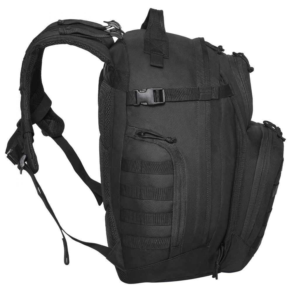 BK-2592 - 40L Waterproof Tactical Backpack with Molle & Cushioned Back Panel