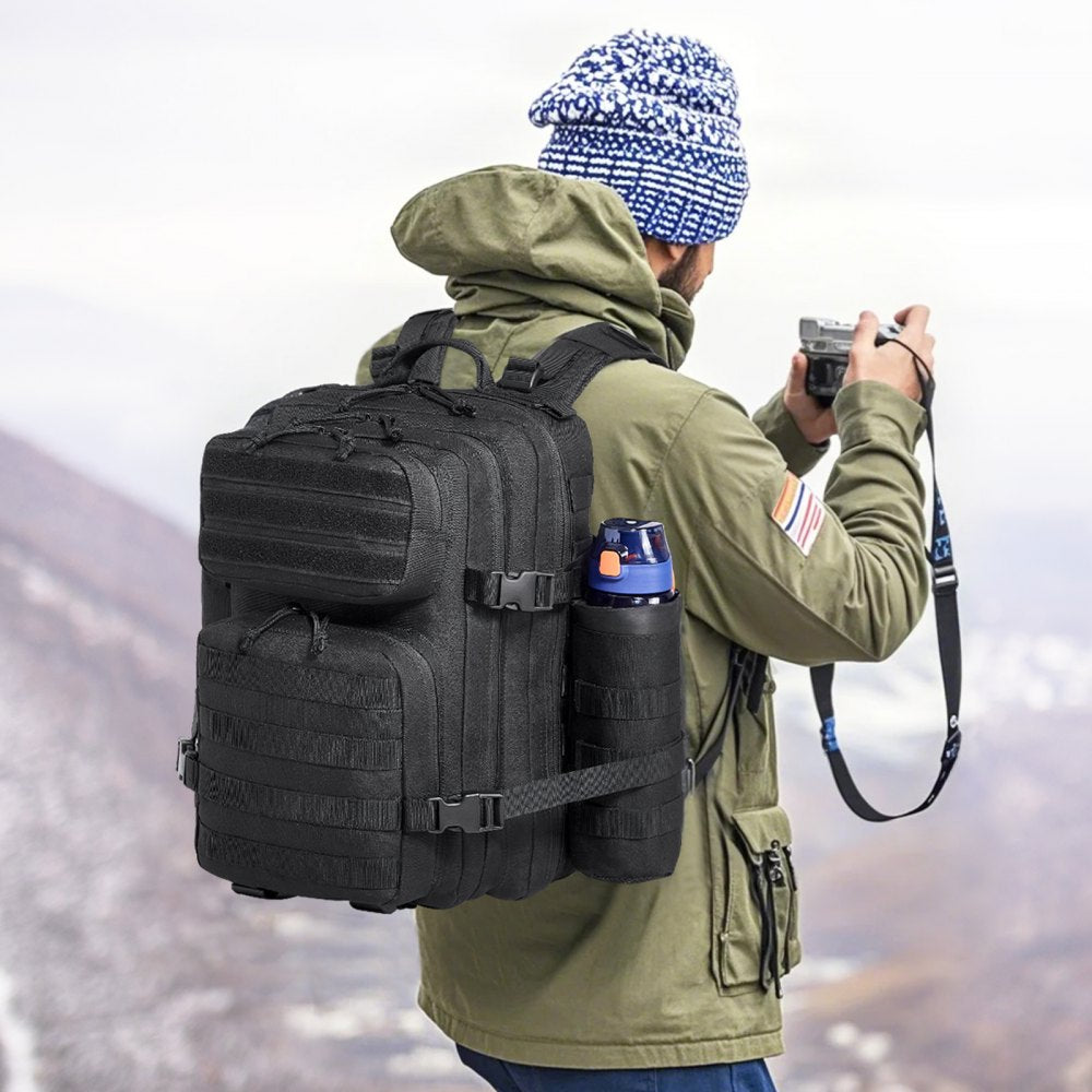 BK-2594 - 25L Waterproof Tactical Backpack with MOLLE & Dual Carrying Options