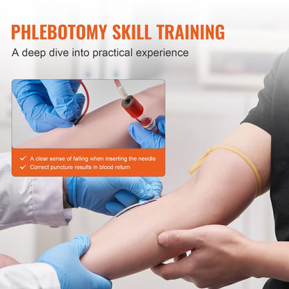 LD-HS2 - Realistic VEVOR Phlebotomy Practice Arm for Venipuncture Training