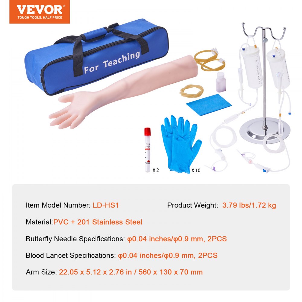 LD-HS1 - Realistic Phlebotomy Practice Kit for Skill Development