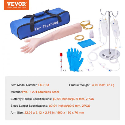 LD-HS1 - Realistic Phlebotomy Practice Kit for Skill Development