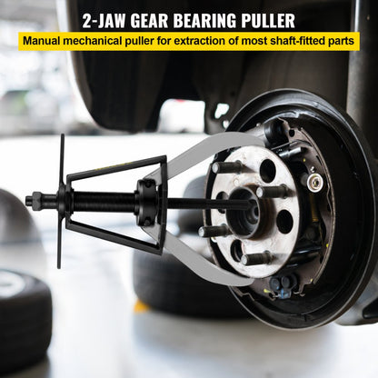 6T Gear Puller - 6 Ton Manual Tool for Gears, Bearings & Flanges