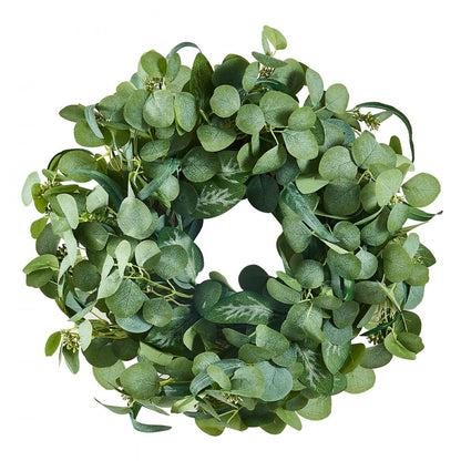WA53355 - 26" Silk Decorative Wreath for Home & Events
