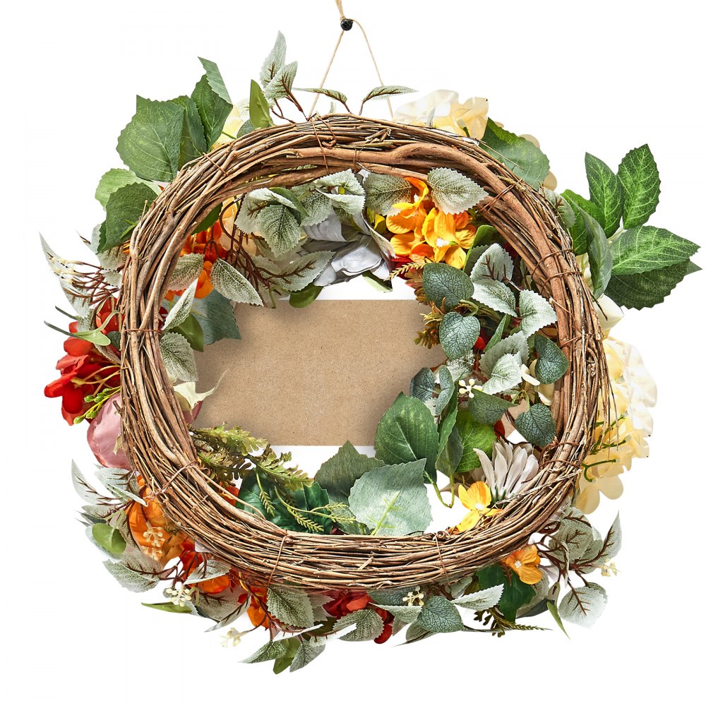 WA53359 - 24" Silk Flower Wreath for All-Season Home Decor