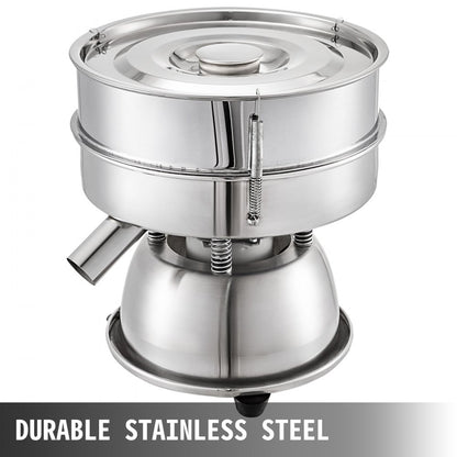 010292363454 - Stainless Steel Electric Sieve Shaker for Fine Flour Sifting