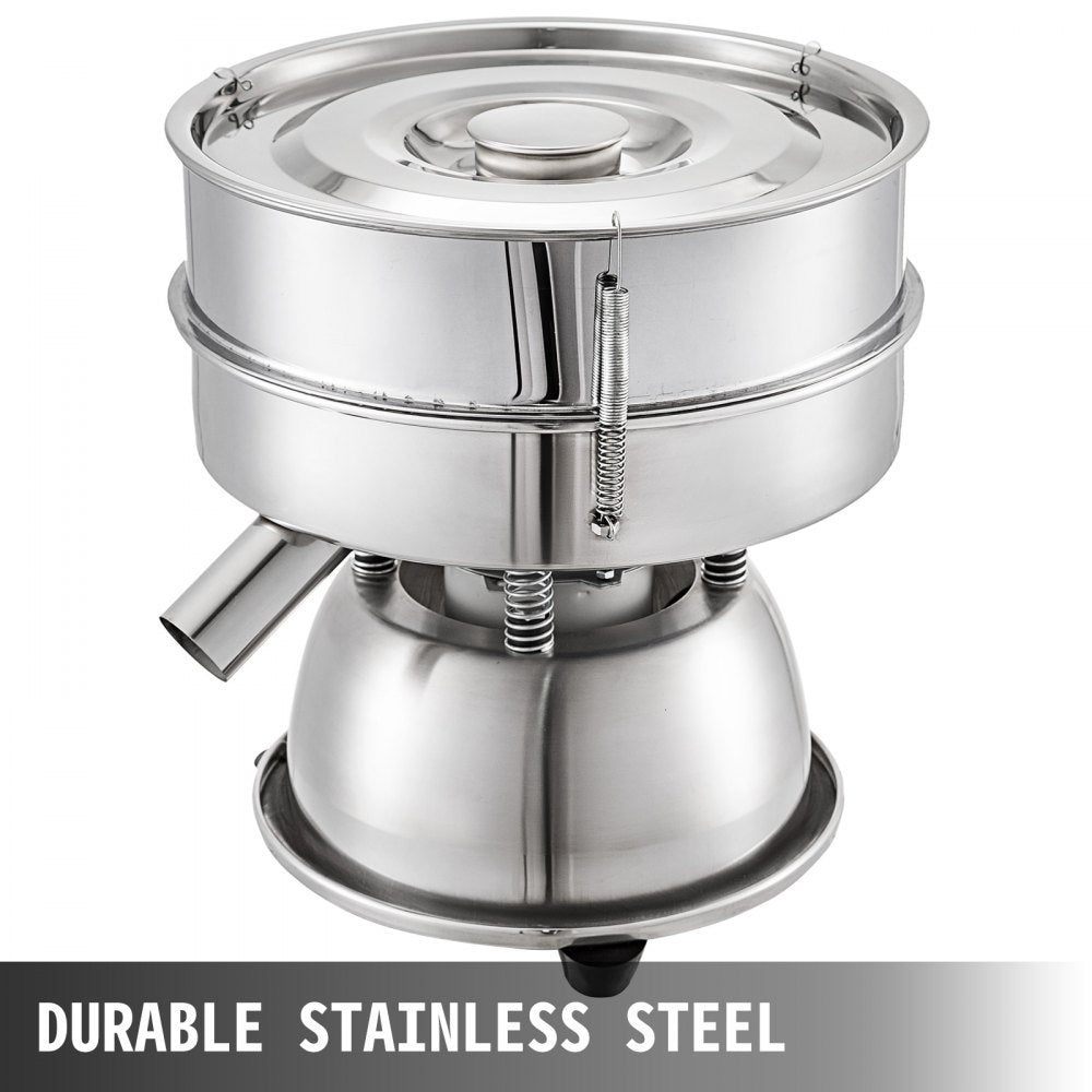 010304147779 - Stainless Steel Sieve Shaker, 50W, Dual Sieves for Efficient Sieving