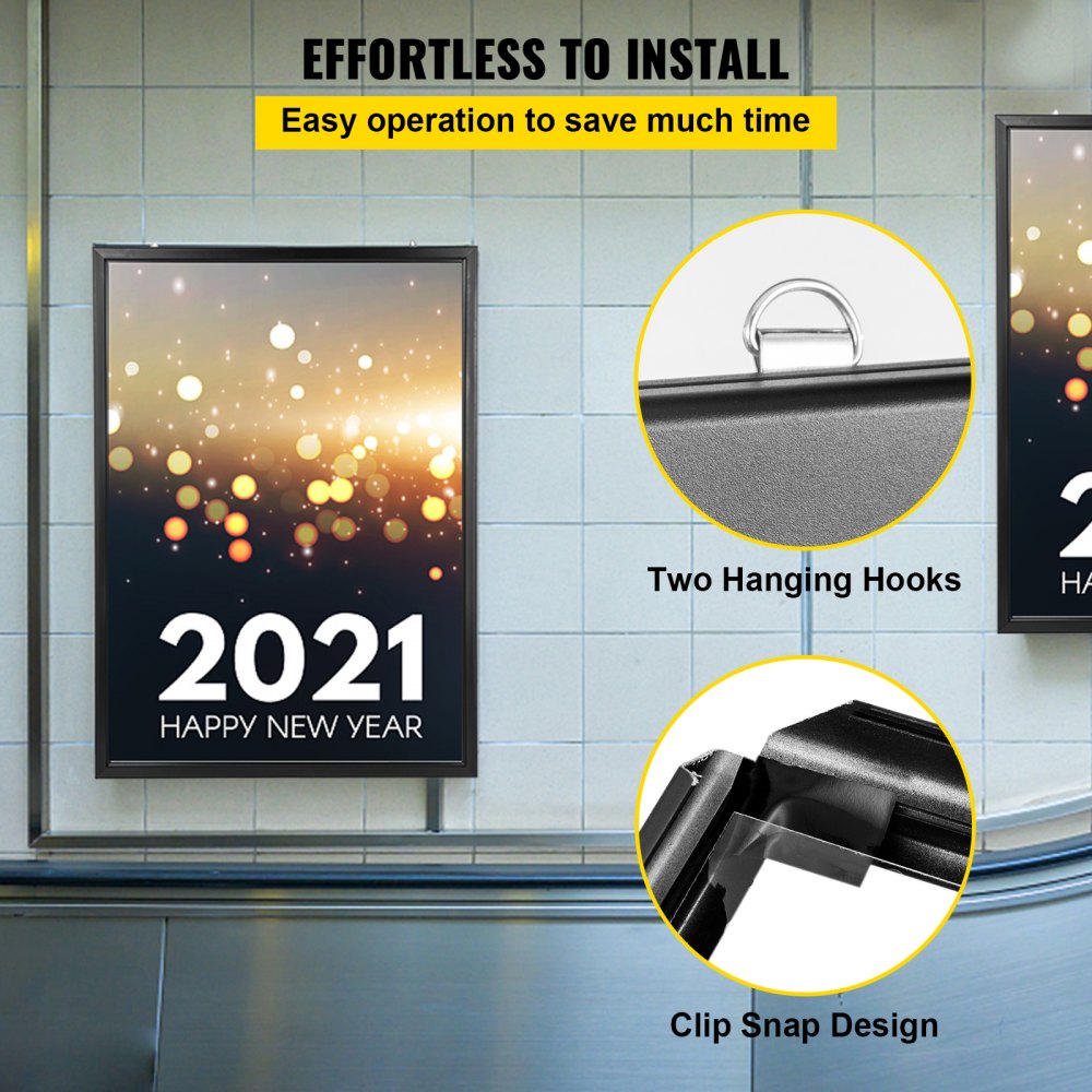 010122878837 - Slim 33x24" LED Light Box for Posters & Signage