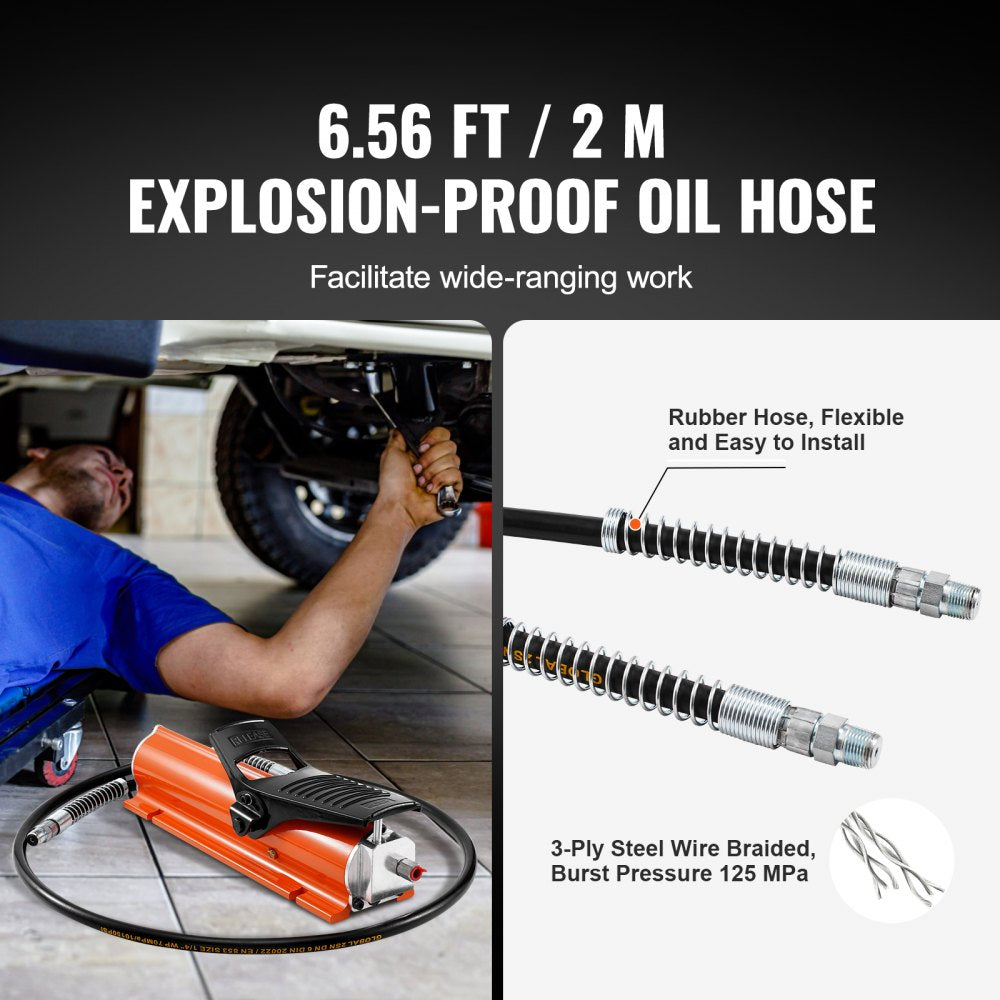 TL-A5122 - 10,000 PSI Air Hydraulic Pump with 0.18 Gal Reservoir