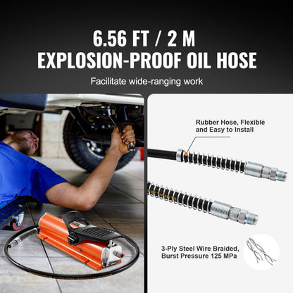 TL-A5122 - 10,000 PSI Air Hydraulic Pump with 0.18 Gal Reservoir