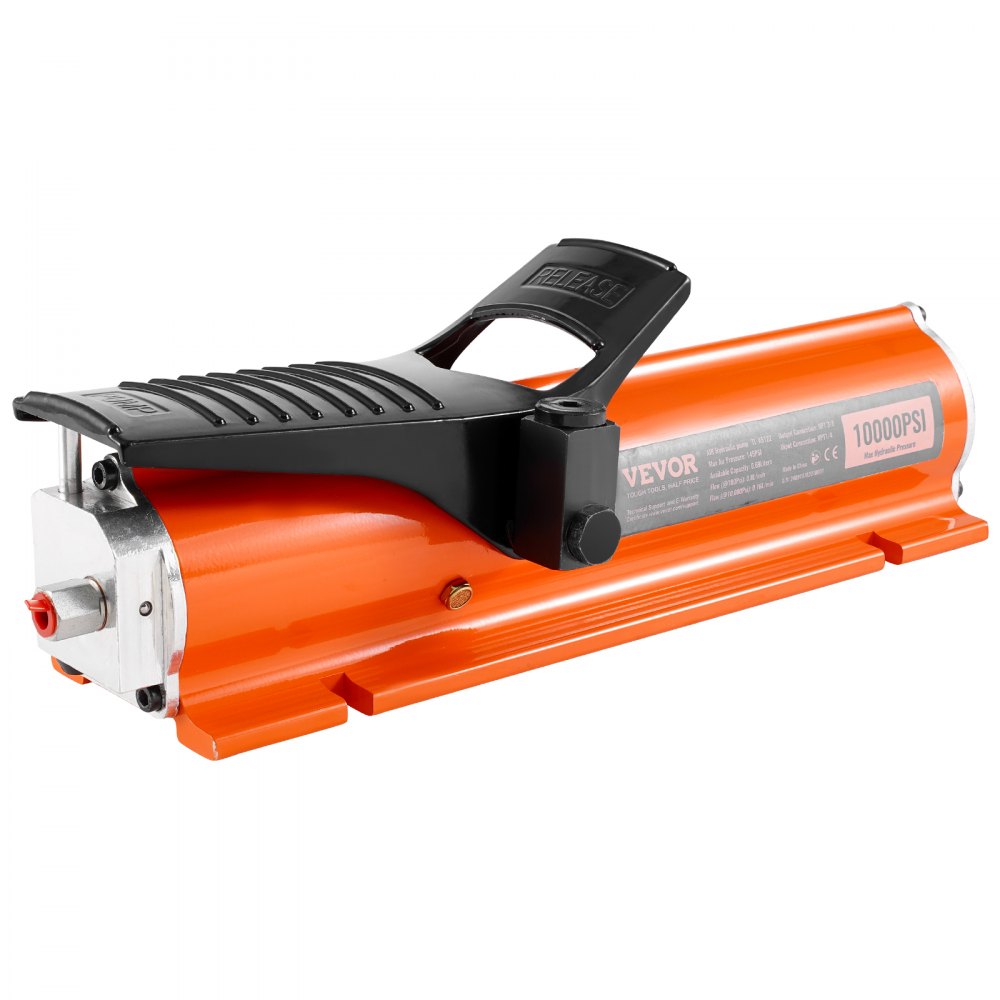 TL-A5122 - 10,000 PSI Air Hydraulic Pump with 0.18 Gal Reservoir