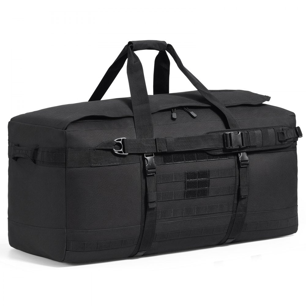 LD-0021 - 100L Tactical Duffle Bag with Waterproof Compartment and Molle Design