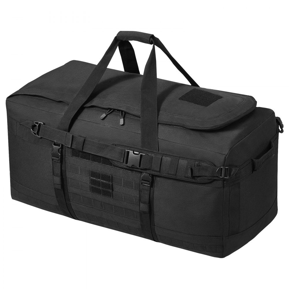 LD-0021 - 100L Tactical Duffle Bag with Waterproof Compartment and Molle Design