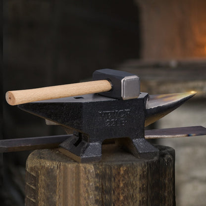 GZL22 - 22lb VEVOR Single Horn Anvil, 10.24x3.23" for Precision Smithing