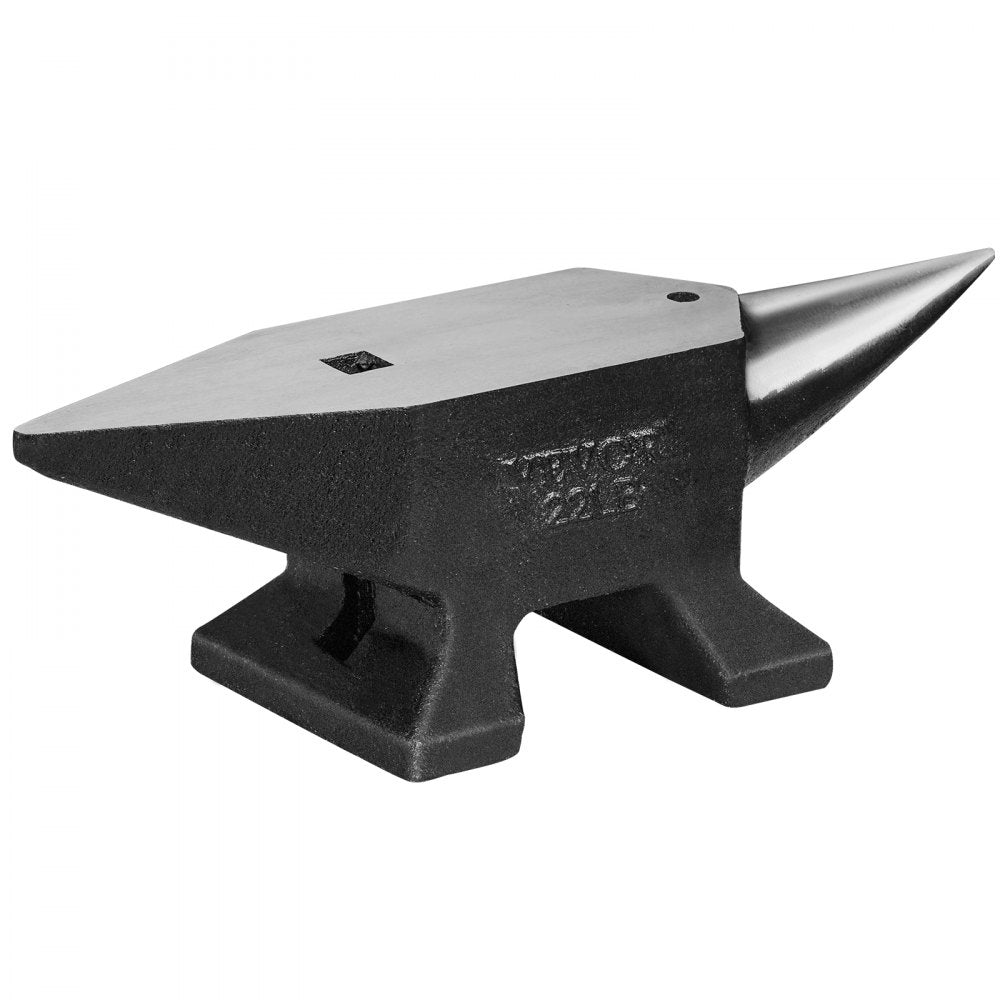 GZL22 - 22lb VEVOR Single Horn Anvil, 10.24x3.23" for Precision Smithing