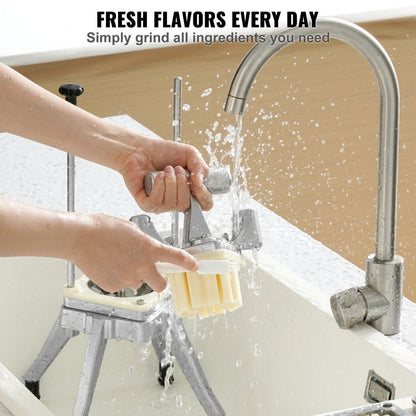 QTJ-J002 - Heavy-Duty 3/8" Stainless Steel Vegetable Chopper for Quick Prep