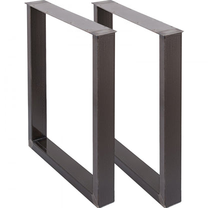 010988881738 - Durable Square Steel Table Legs, 28.3" Height, Supports 2204 lbs