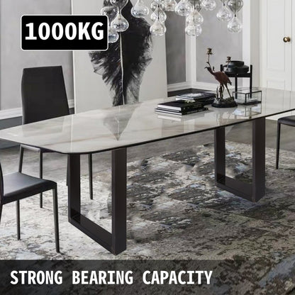 010988881738 - Durable Square Steel Table Legs, 28.3" Height, Supports 2204 lbs