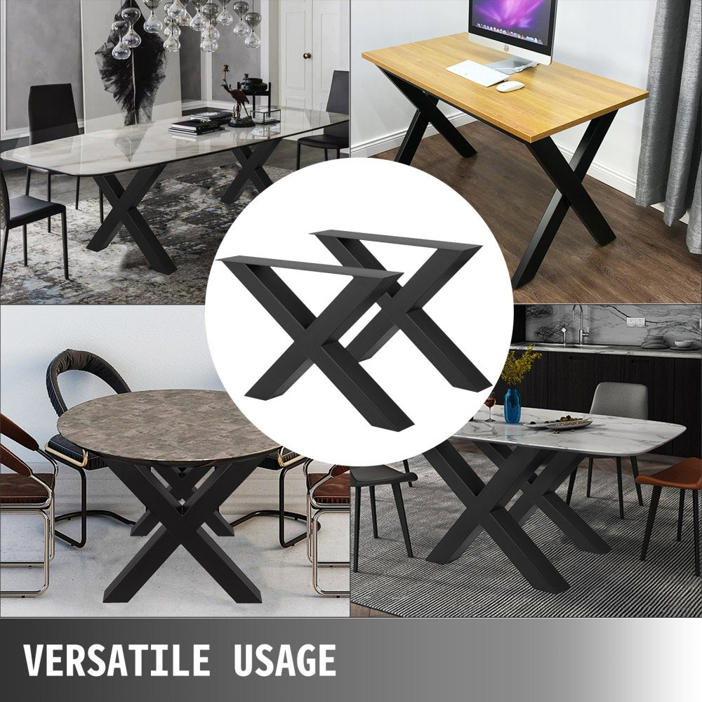 010324704836 - Durable 28.4" Steel Table Legs for Easy Assembly