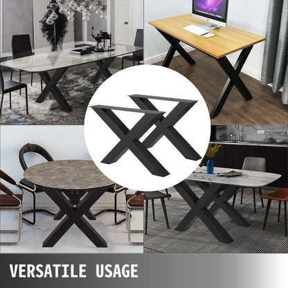 010324704836 - Durable 28.4" Steel Table Legs for Easy Assembly