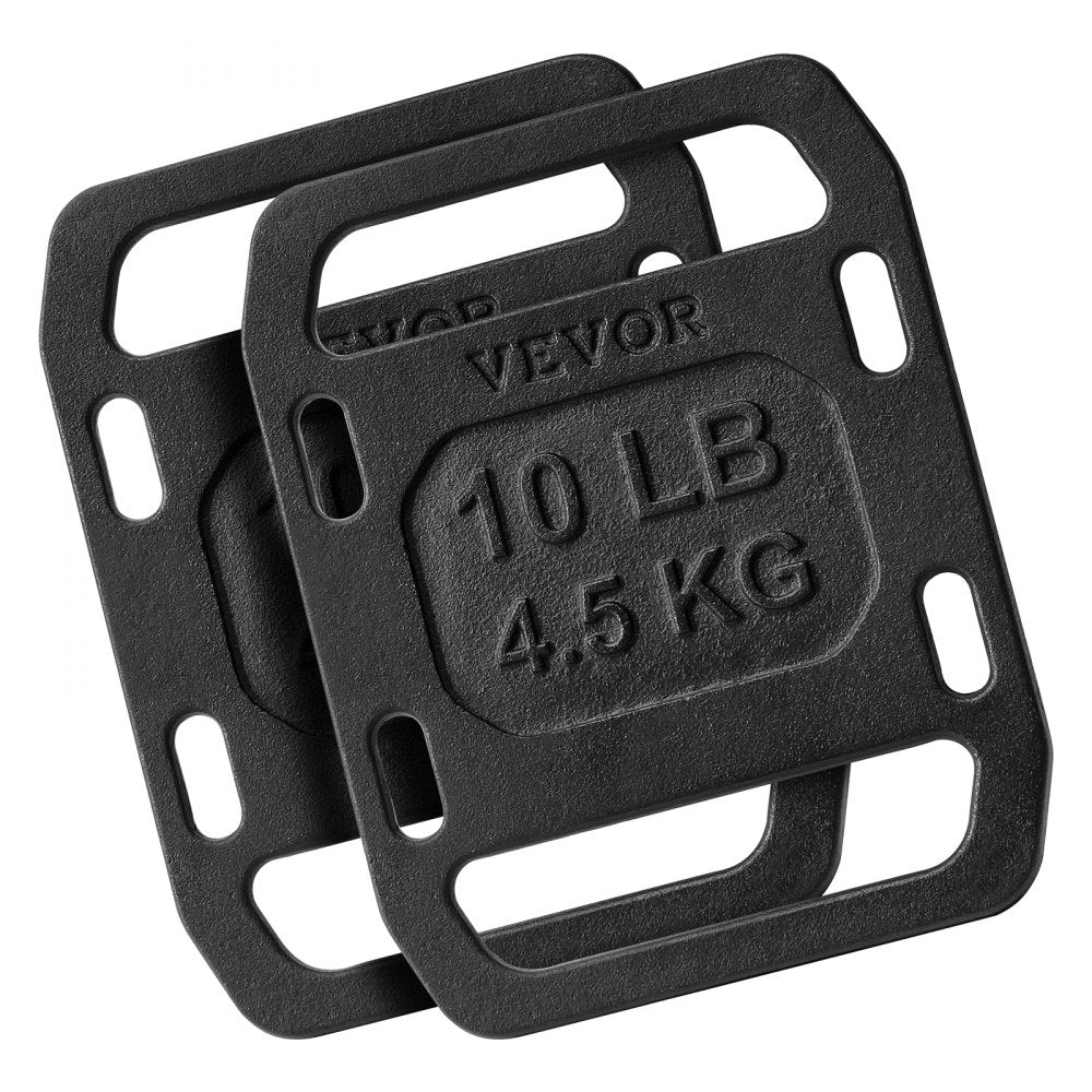 LY-10LBS - 10LB Cast Iron Ruck Plates with Secure Grip Handle
