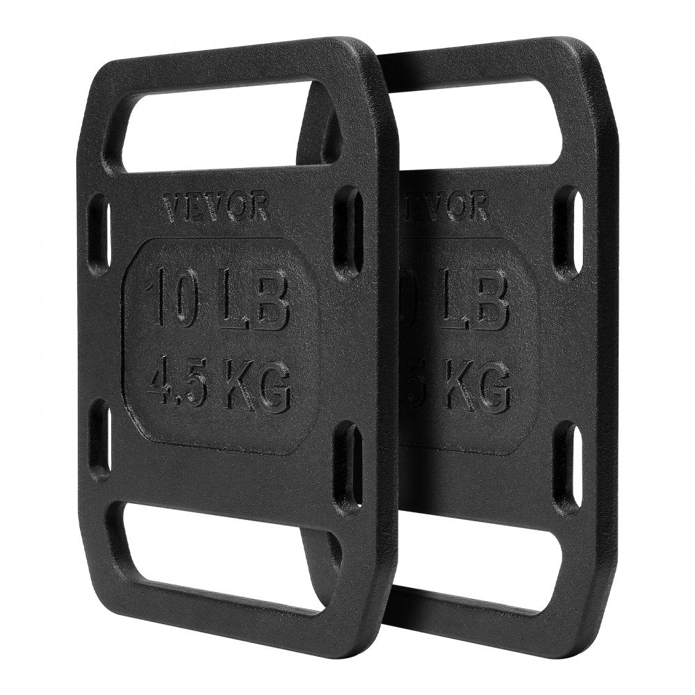 LY-10LBS - 10LB Cast Iron Ruck Plates with Secure Grip Handle