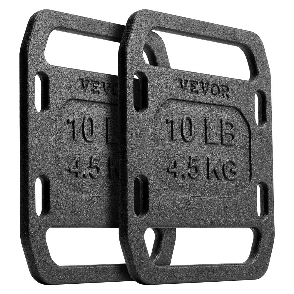 LY-10LBS - 10LB Cast Iron Ruck Plates with Secure Grip Handle