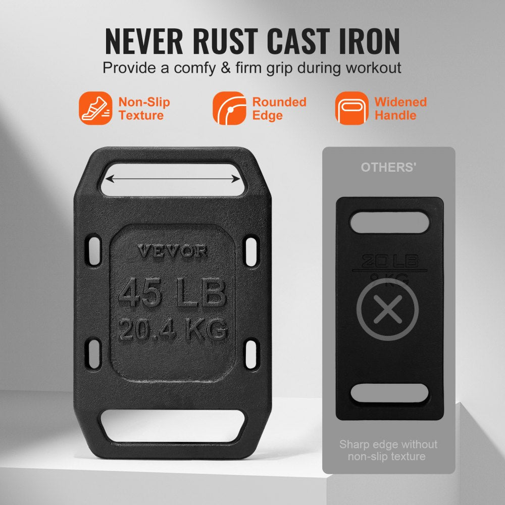 LY-45LBS - 45LB Cast Iron Ruck Plate for Effective Workouts