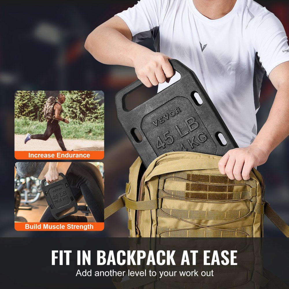 LY-45LBS - 45LB Cast Iron Ruck Plate for Effective Workouts