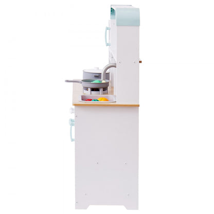 TLG81021 - VEVOR Kids Wooden Kitchen Playset, 34.9" x 12.5" x 35.6"