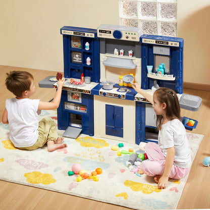 1234-7D - VEVOR Kids Cooking Playset - 50.4" Spacious Pretend Kitchen