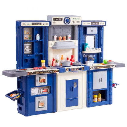 1234-7D - VEVOR Kids Cooking Playset - 50.4" Spacious Pretend Kitchen