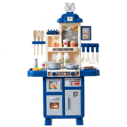 1234-8D - Compact VEVOR Kids Kitchen Set with Lights & Sounds - 18.5 x 9.4 in