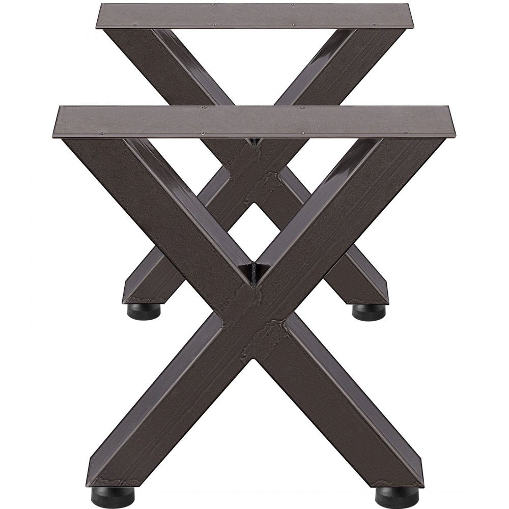 010965821012 - Heavy-Duty 28'' Iron Table Legs with Pre-Drilled Holes