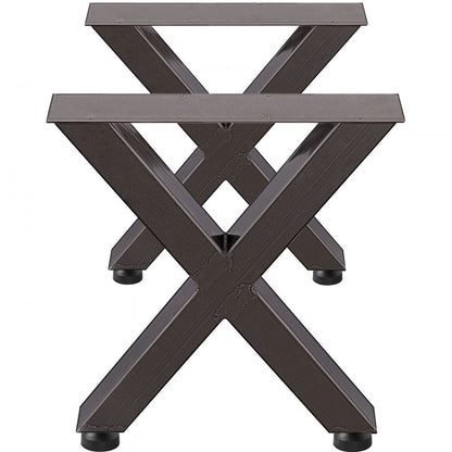 010965821012 - Heavy-Duty 28'' Iron Table Legs with Pre-Drilled Holes