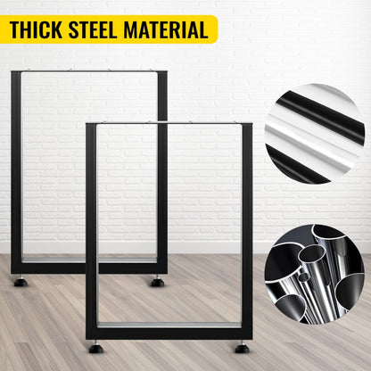 010841032560 - Durable Steel Table Legs 28" High for Heavy Support