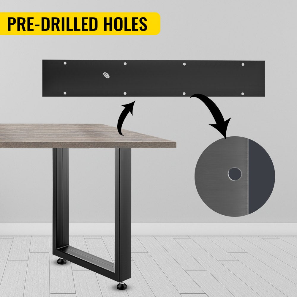 010841032560 - Durable Steel Table Legs 28" High for Heavy Support