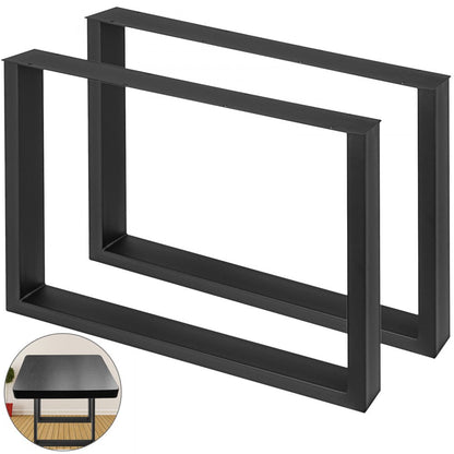 010970564575 - Durable Steel Table Legs, 28" Height, 35" Width, 1000kg Capacity