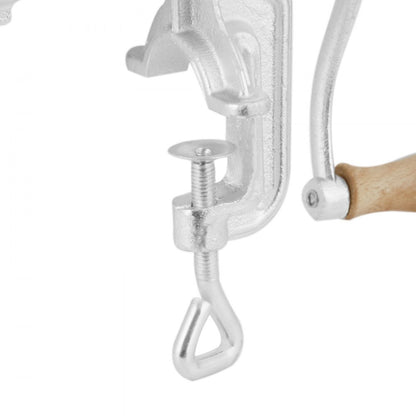 S#8 - Heavy-Duty Cast Iron Meat Grinder with Table Clamp & Versatile Accessories