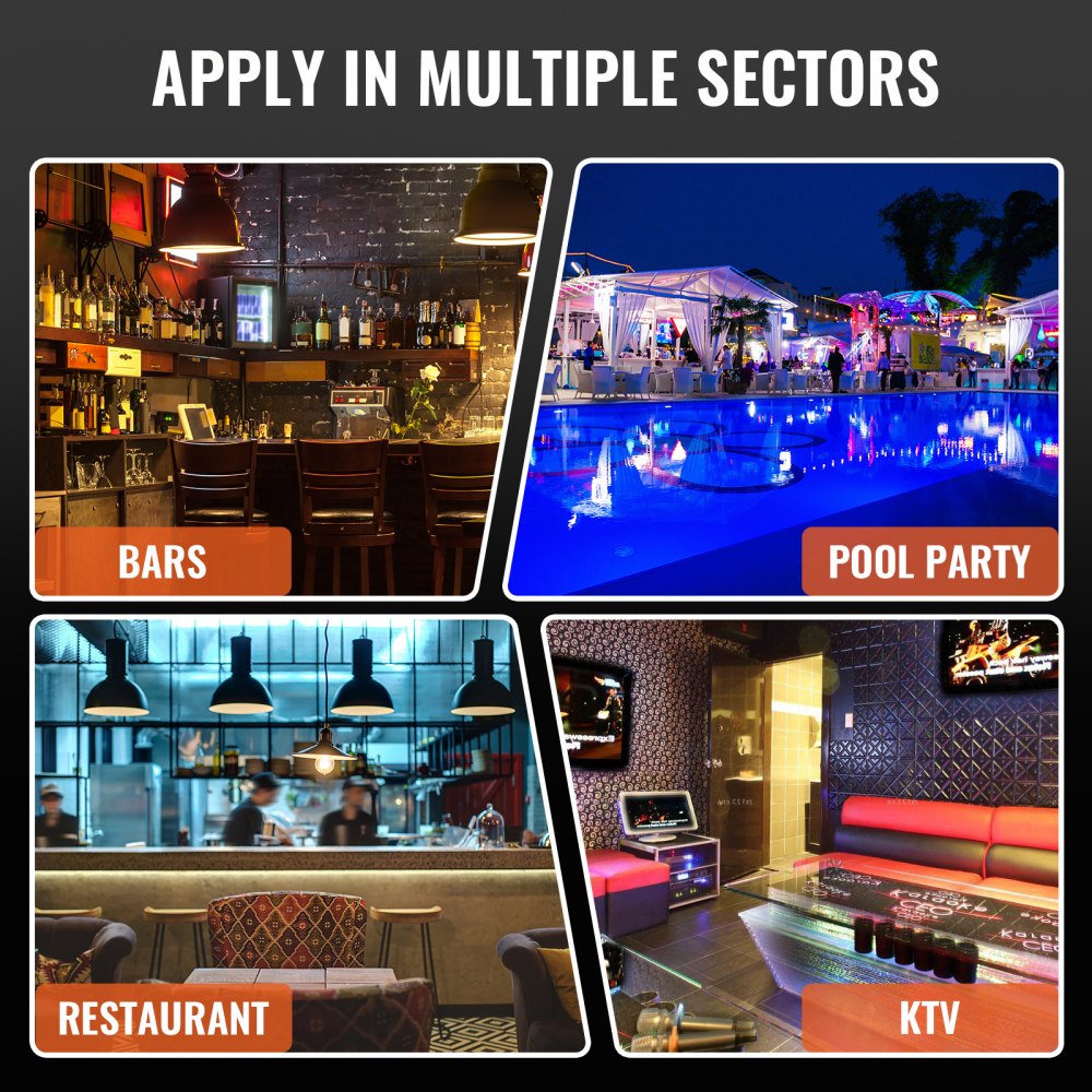 2 Layer 16 Inches - 16-Inch Premium LED Liquor Bottle Display Shelf