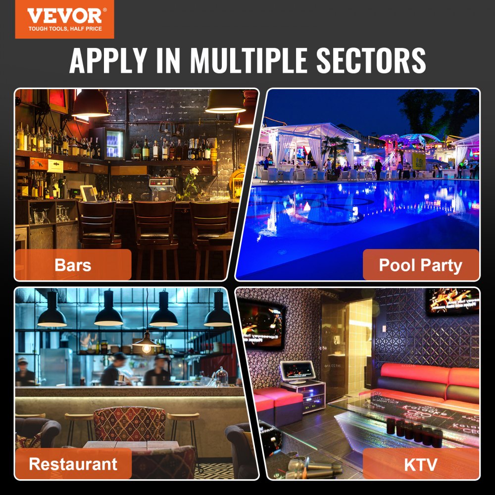 2 Layer 30 Inches - LED Illuminated Double Shelf for 16 Bottles