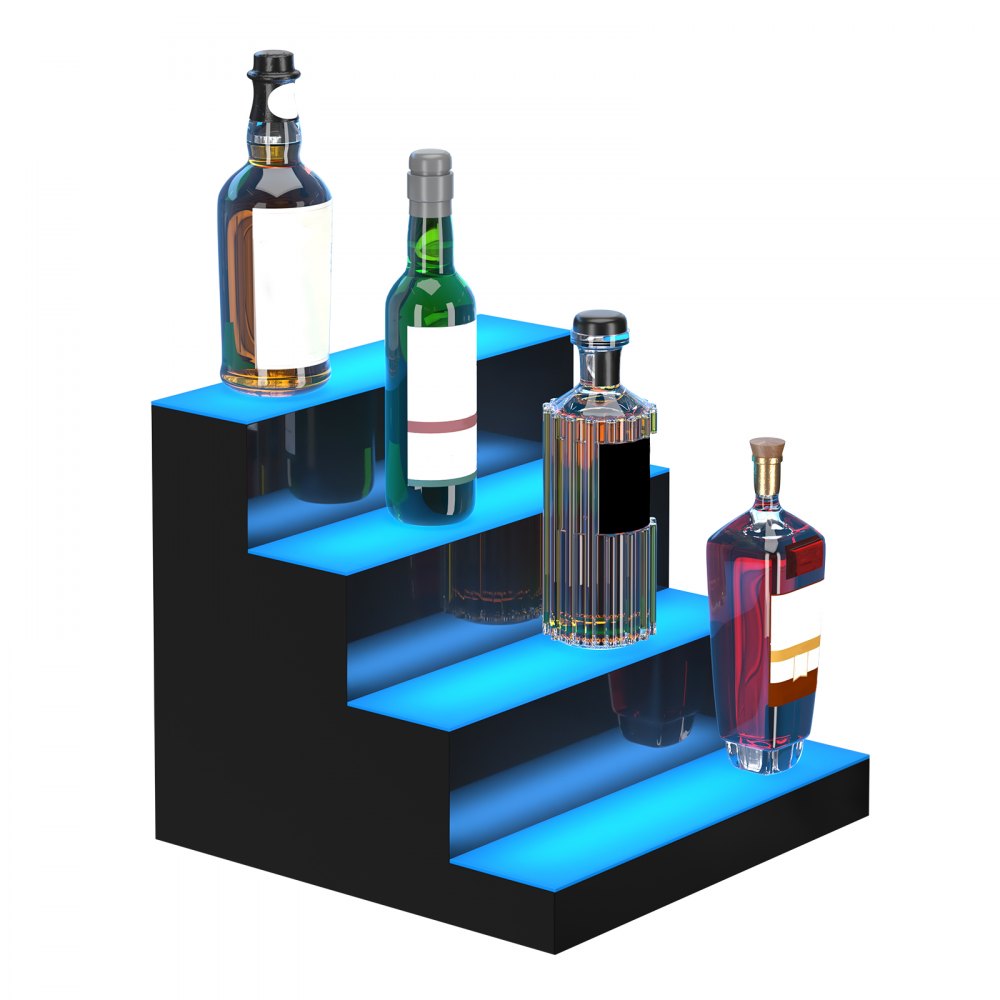 4 Layer 16 Inches - 16" LED Bar Shelf with RF & App Control