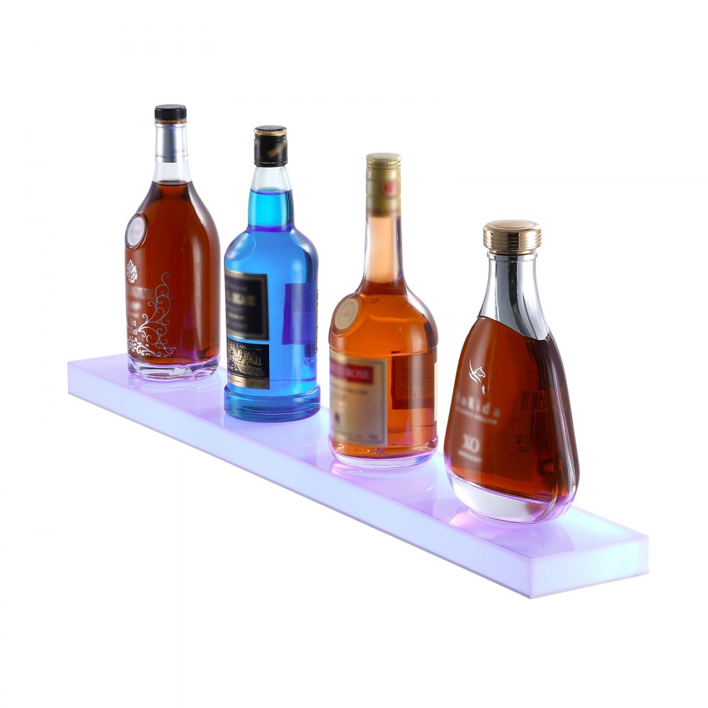 ok-1-30 - 30" LED Lighted Liquor Display Shelf with App Control