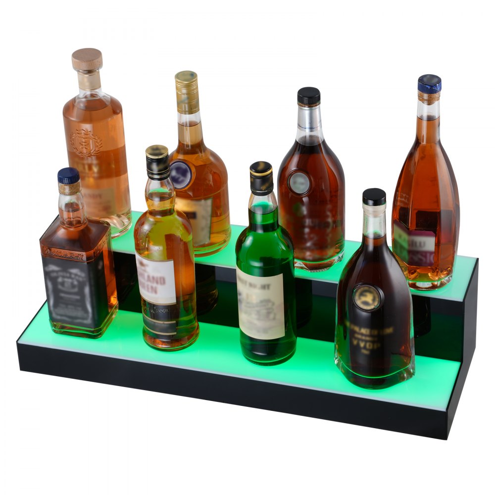 ok-2-24 - 24" LED Bottle Display Shelf with App & Remote Control