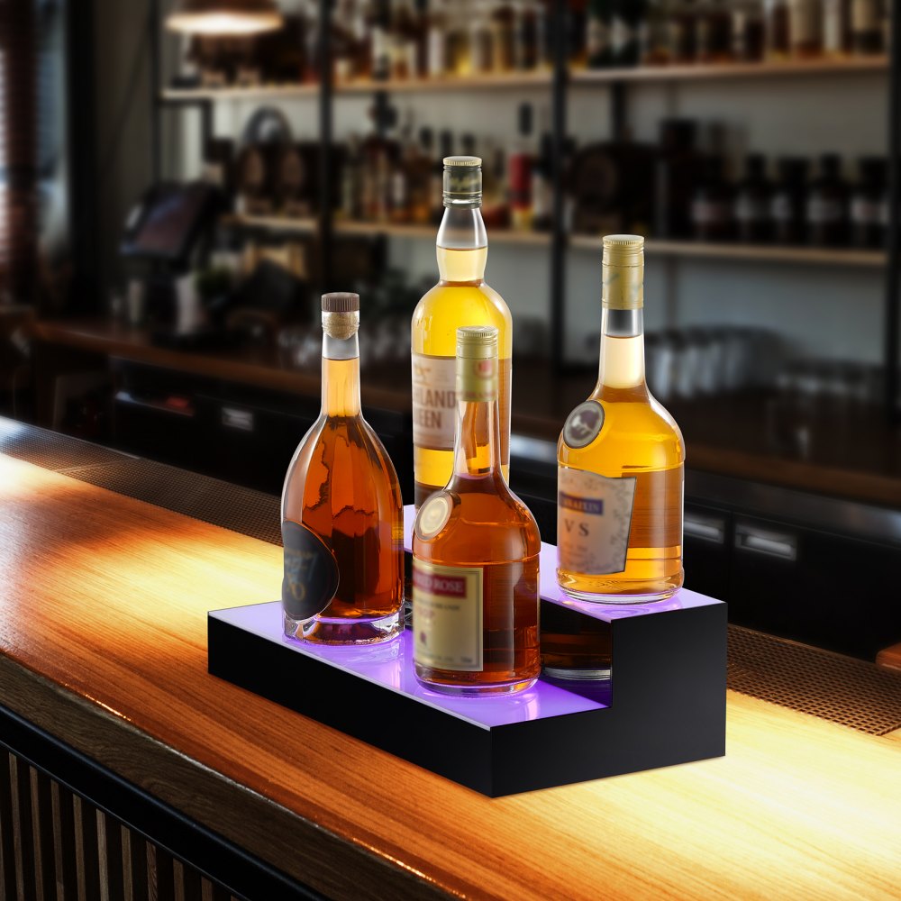 ok-2-16 - 16" LED Liquor Display Shelf with App & Remote Control