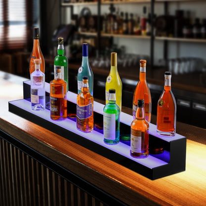 ok-2-48 - 48" LED Liquor Bottle Display Shelf with RF/App Control